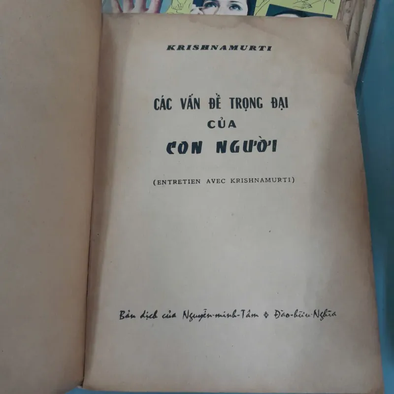 CÁC VẤN ĐỀ TRỌNG ĐẠI CỦA CON NGƯỜI - NGUYỄN MINH TÂM DỊCH 705246