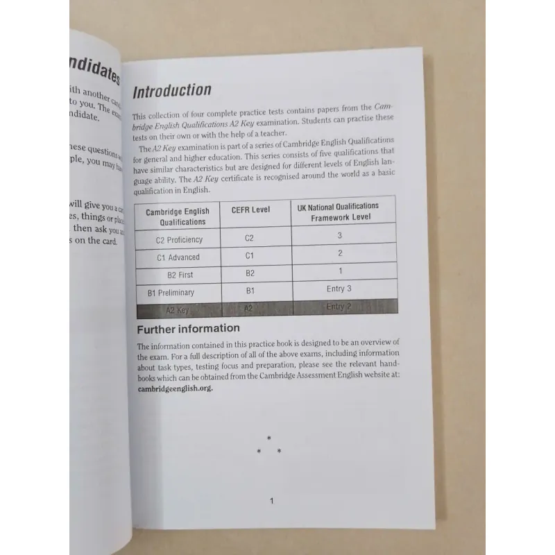 Cẩm nang luyện thi A2 - KEY 1 with answers 605684