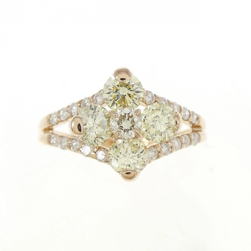 Nhẫn kim cương hoa K18PG 1.20CT 670848