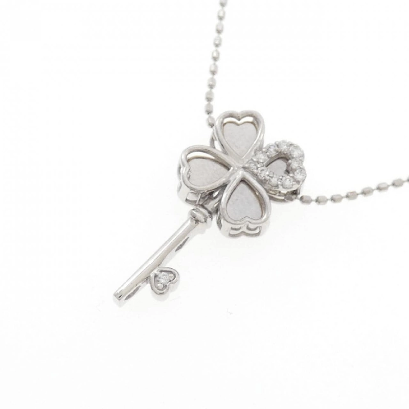 K18WG Nhẫn bông hoa kim cương 0.05CT 2WAY - Hàng hiệu Chính hãng 858716