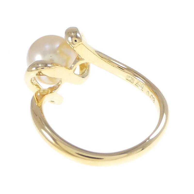 Nhẫn ngọc trai Akoya K18YG 8.2mm 669143