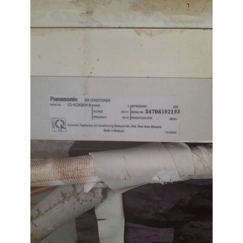 CẦN THANH LÝ 2 MÁY LẠNH 1HP PANASONIC đời 2016 và 2 máy panasonic 2HP 471640