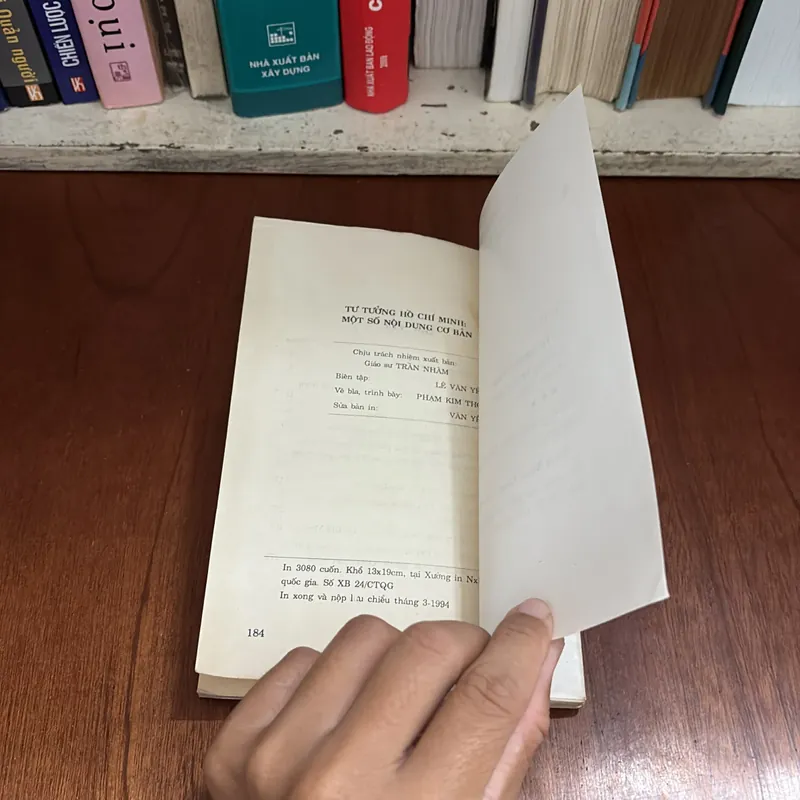 II Tựa sách: Tư Tưởng Hồ Chí Minh _ Một Số Nội Dung Cơ Bản - Nguyễn Bá Linh - 1994 603062