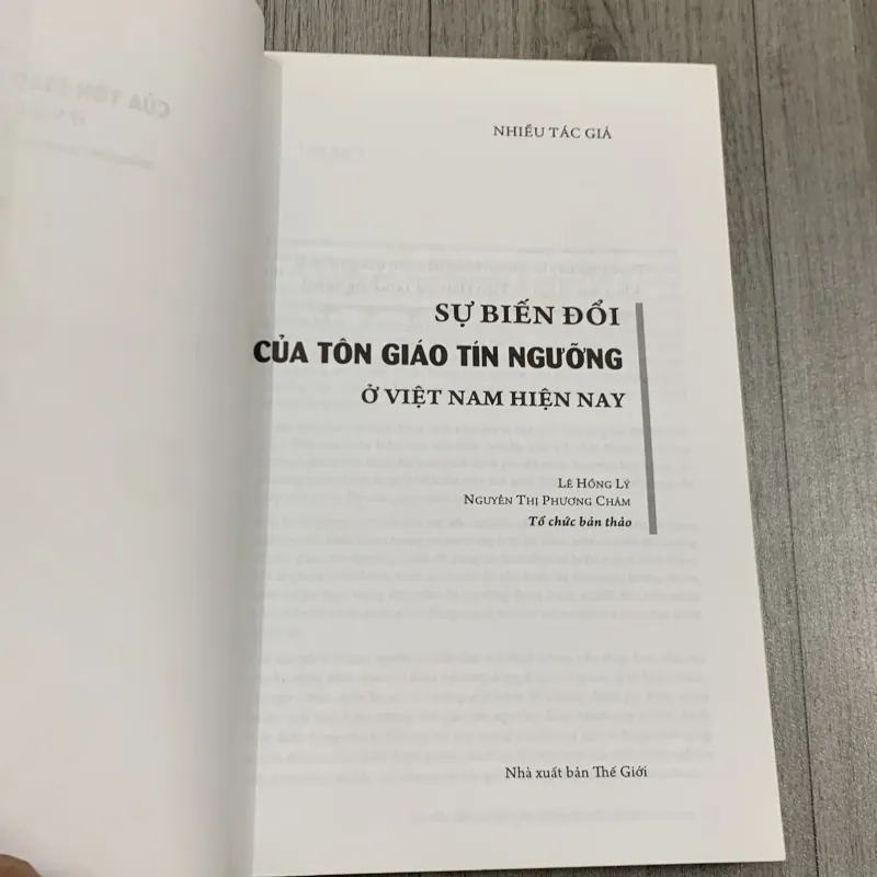 Sự biến đổi của tôn giáo tín ngưỡng ở việt nam hiện nay. 3a1 757029
