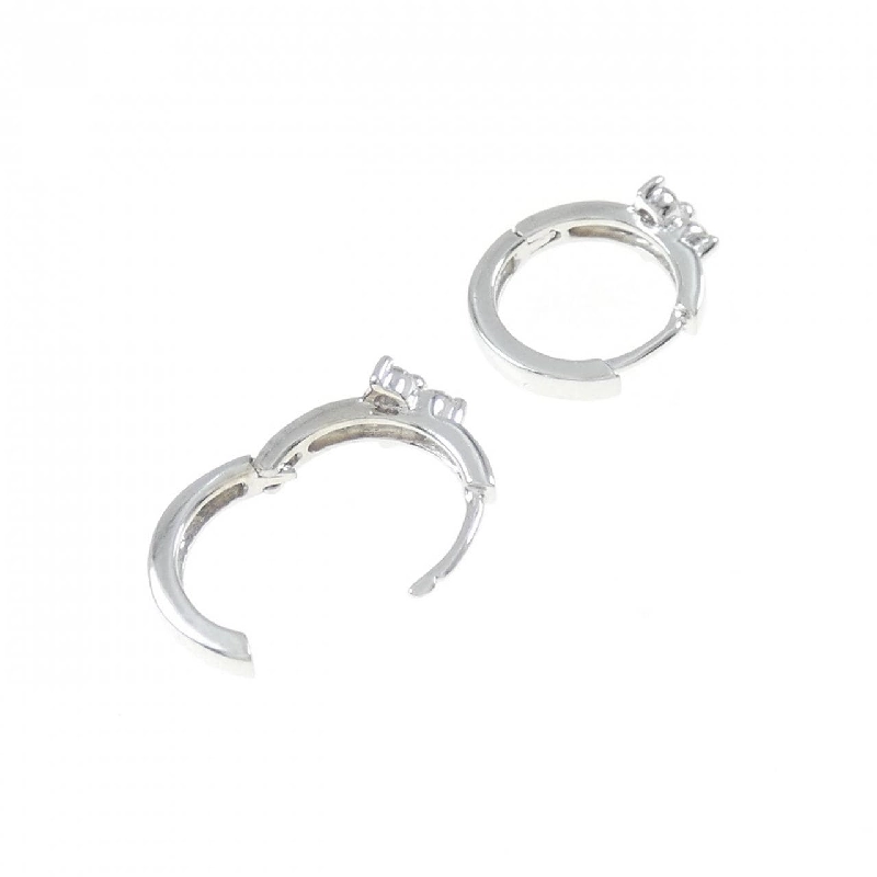 Bông tai kim cương 750WG 0.14CT - Hàng hiệu Authentic 872457