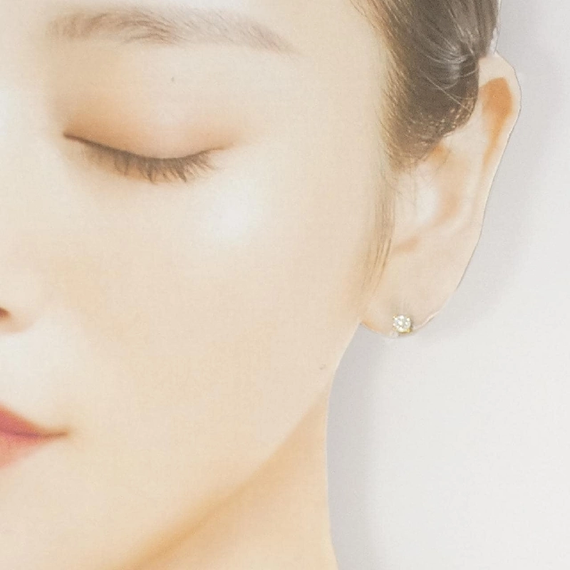 K18YG Solitaire Bông tai Kim cương 0.432CT - Hàng hiệu Chính hãng 866719