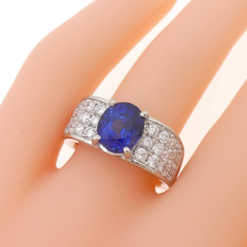 Nhẫn Sapphire PT900 2.69CT 668002