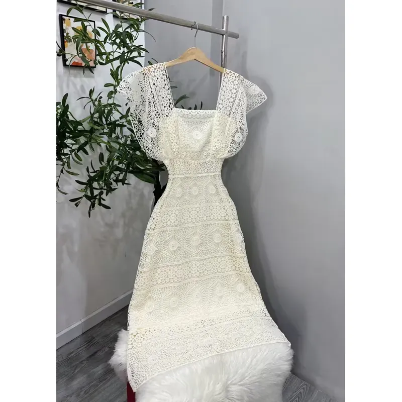 Váy ren trắng size S new tag phù hợp đi tiệc 969747