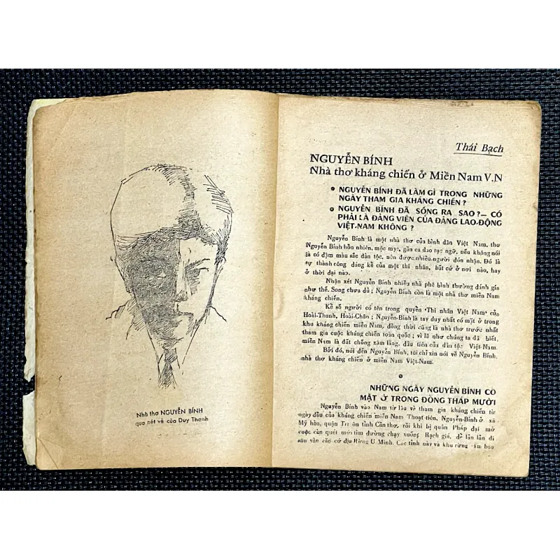 NGUYỄN BÍNH - Tạp chí VĂN HỌC miền Nam trước 1975 996838