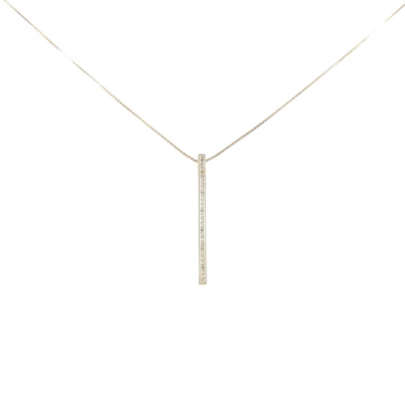 Dây chuyền kim cương K18YG 0.13CT - Hàng hiệu Chính hãng 859506