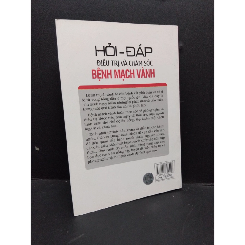 [Phiên Chợ Sách Cũ] Hỏi - Đáp Điều Trị Và Chăm Sóc Bệnh Mạch Vành 2014 2303 424297