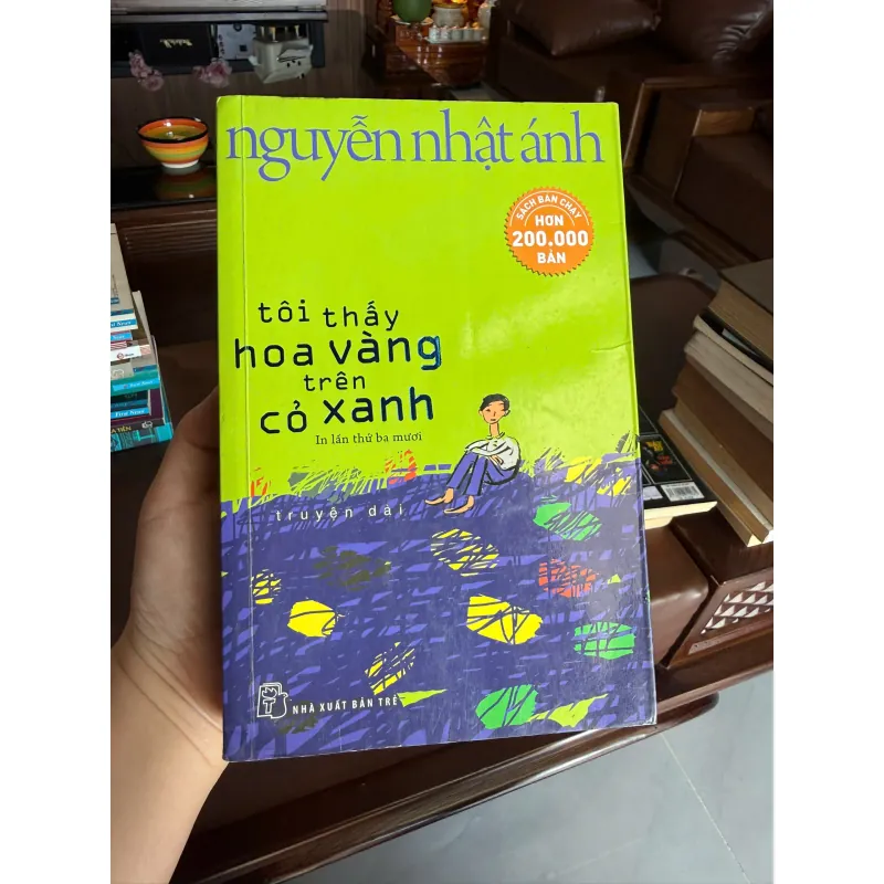 Tôi Thấy Hoa Vàng Trên Cỏ Xanh – Nguyễn Nhật Ánh (Truyện dài, NXB Trẻ)- K2 996714