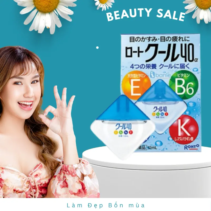 date 06.2026 - Nhỏ mắt Rohto Nhật Bản 12ml chính hãng nguyên tem 165717