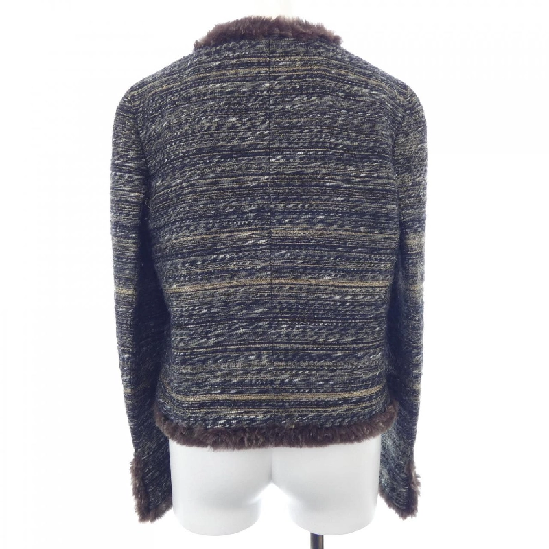 CHANEL P26746V17014 05A. Áo khoác không cổ - Hàng hiệu Chính hãng 822464