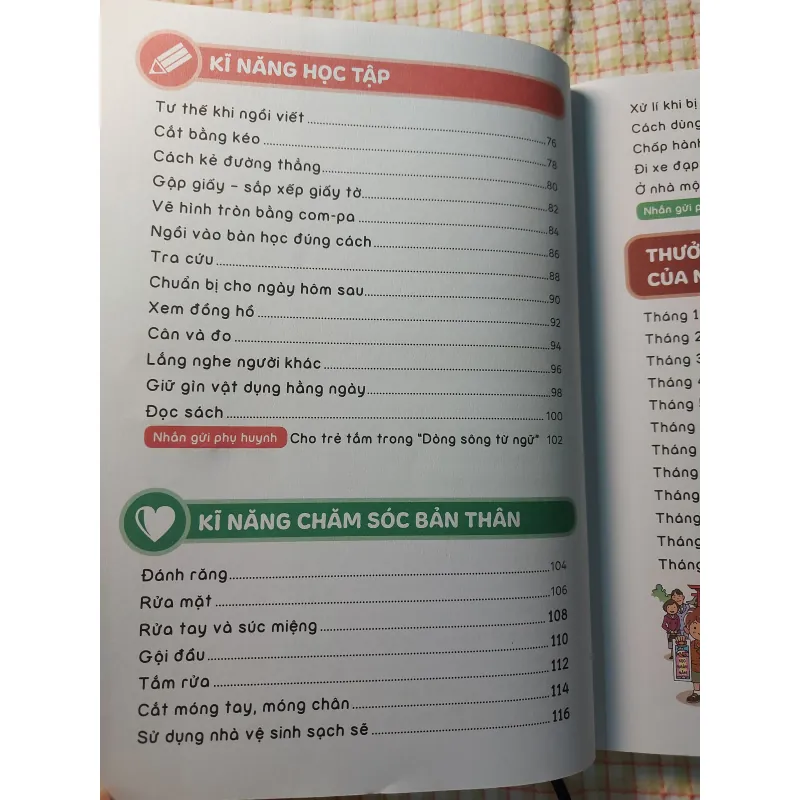 CÁC KĨ NĂNG CƠ BẢN - CẨM NANG SINH HOẠT BẰNG TRANH CHO BÉ 713722