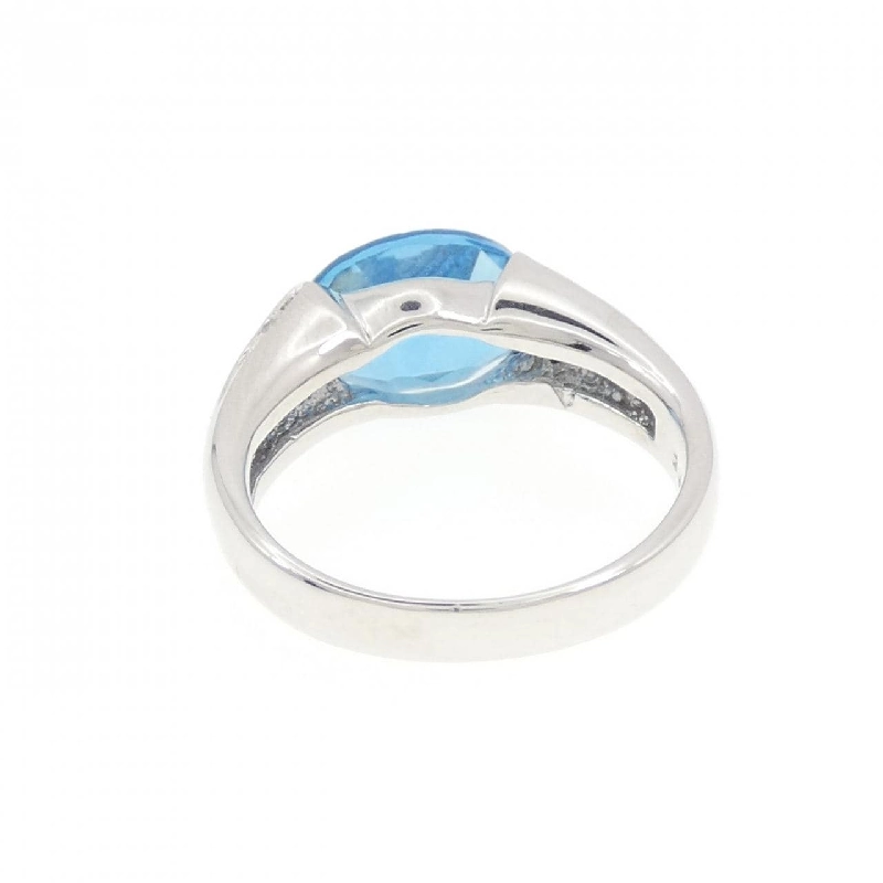 Nhẫn Blue Topaz K10WG 670660
