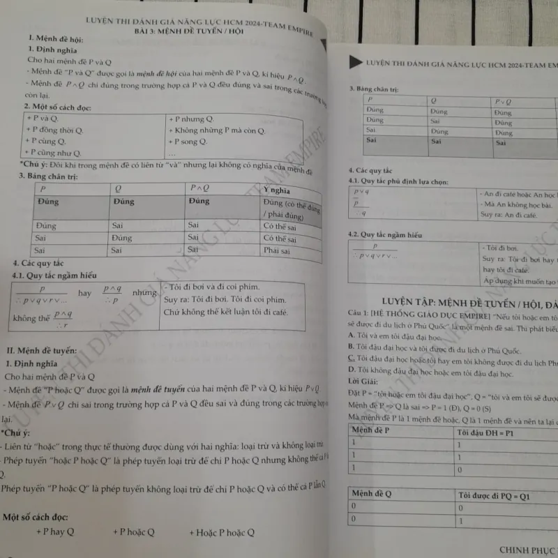 Sách ôn & tham khảo Luyện ĐÁNH GIÁ NĂNG LỰC EMPIRE TEAM 2024  576468