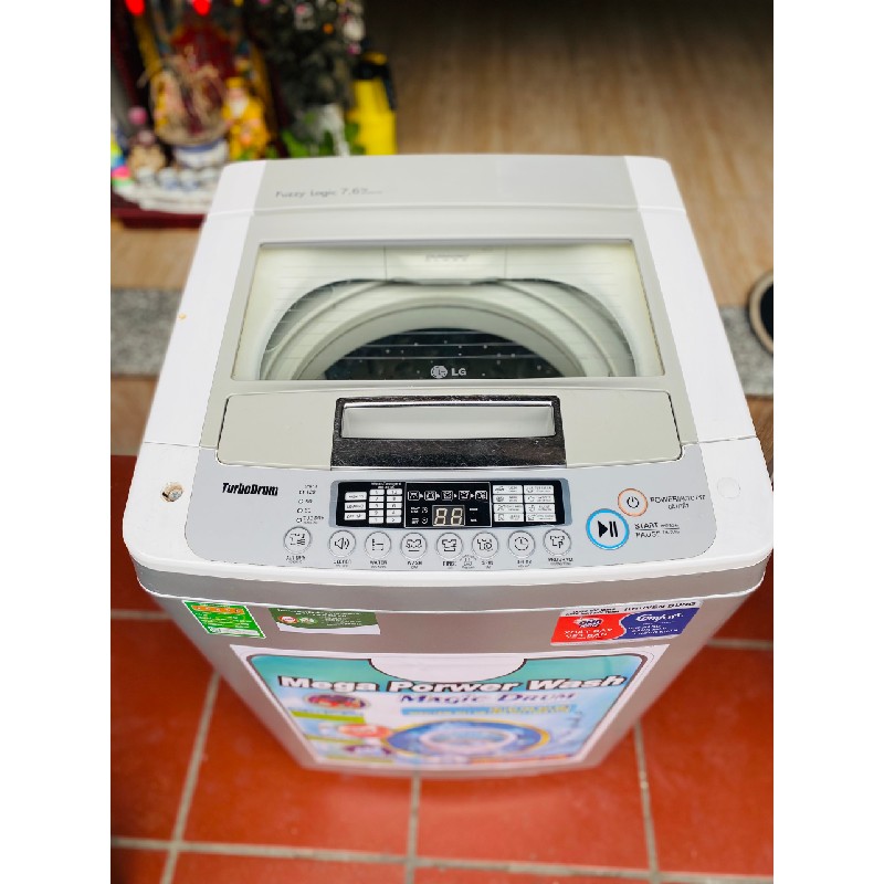 Máy giặt LG 7,6kg đã qua sử dụng, còn mới 7694