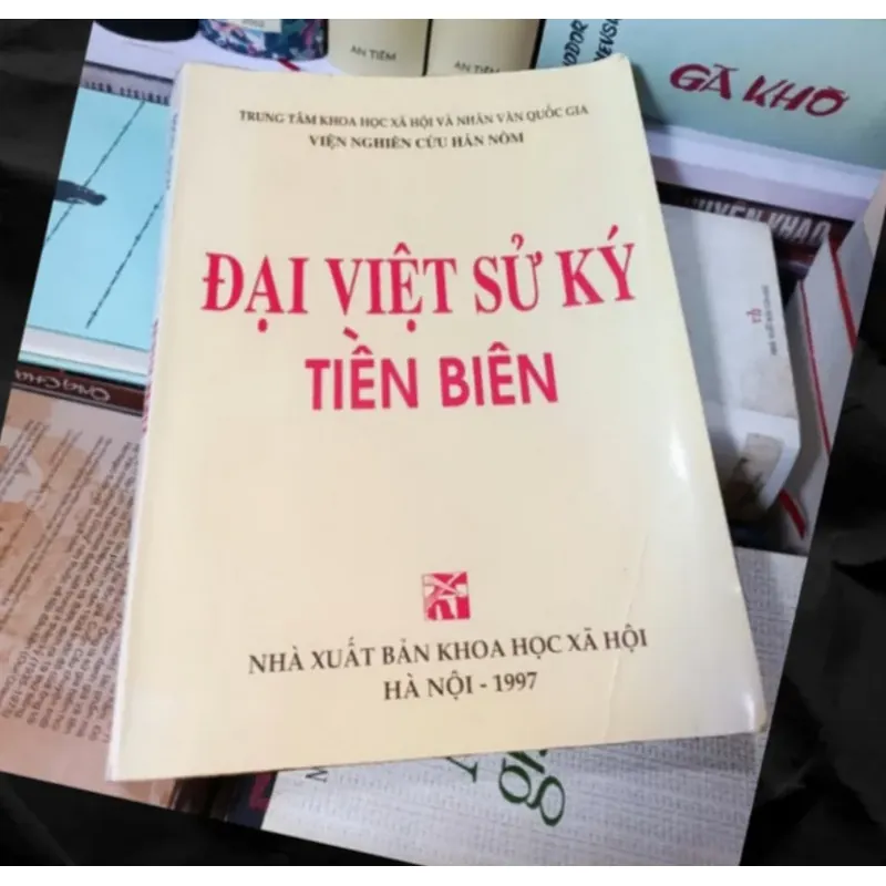 ĐẠI VIỆT SỬ KÝ TIỀN BIÊN 196354