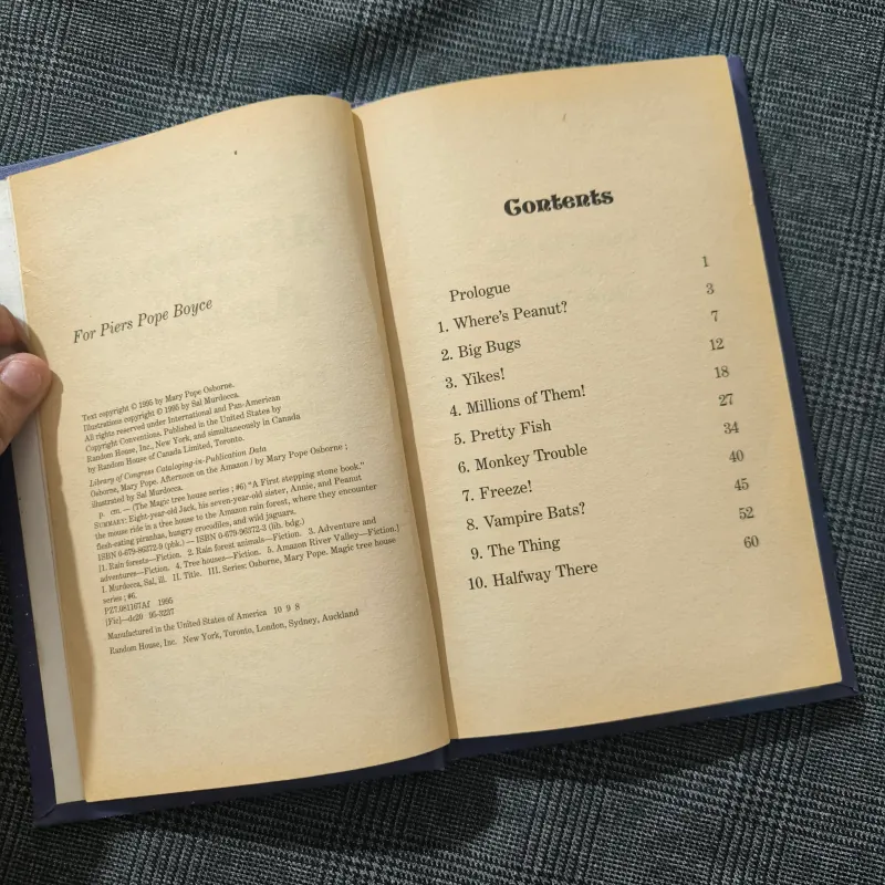 (Hard cover) Magic Tree House 6: Afternoon on the Amazin - Mary Pope Osborne 754571