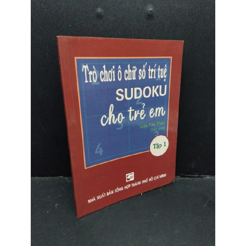 [Phiên Chợ Sách Cũ] Trò chơi ô chữ số trí tuệ Sudoku cho trẻ em tập 1 2006 2303 428523