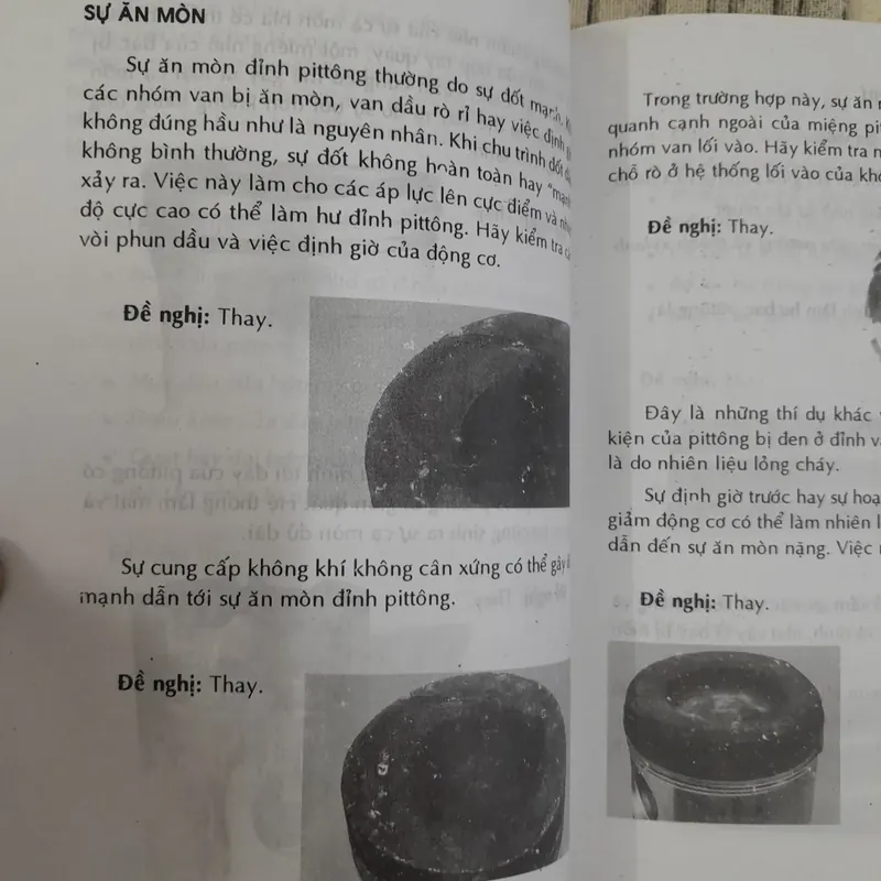 Xác định các hư hỏng phụ tùng.  589311