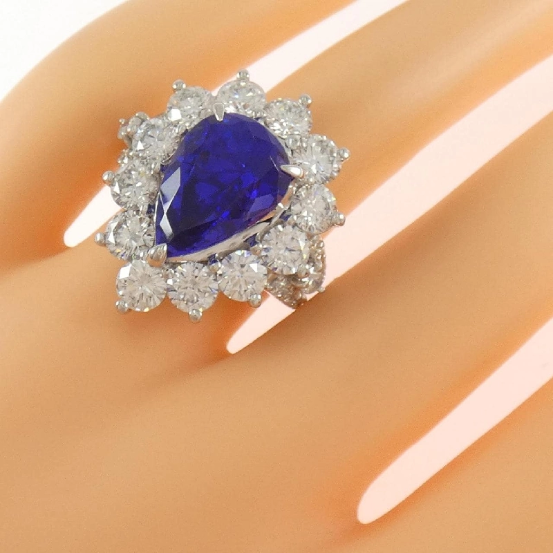 Nhẫn Tanzanite PT900 6.45CT 668373