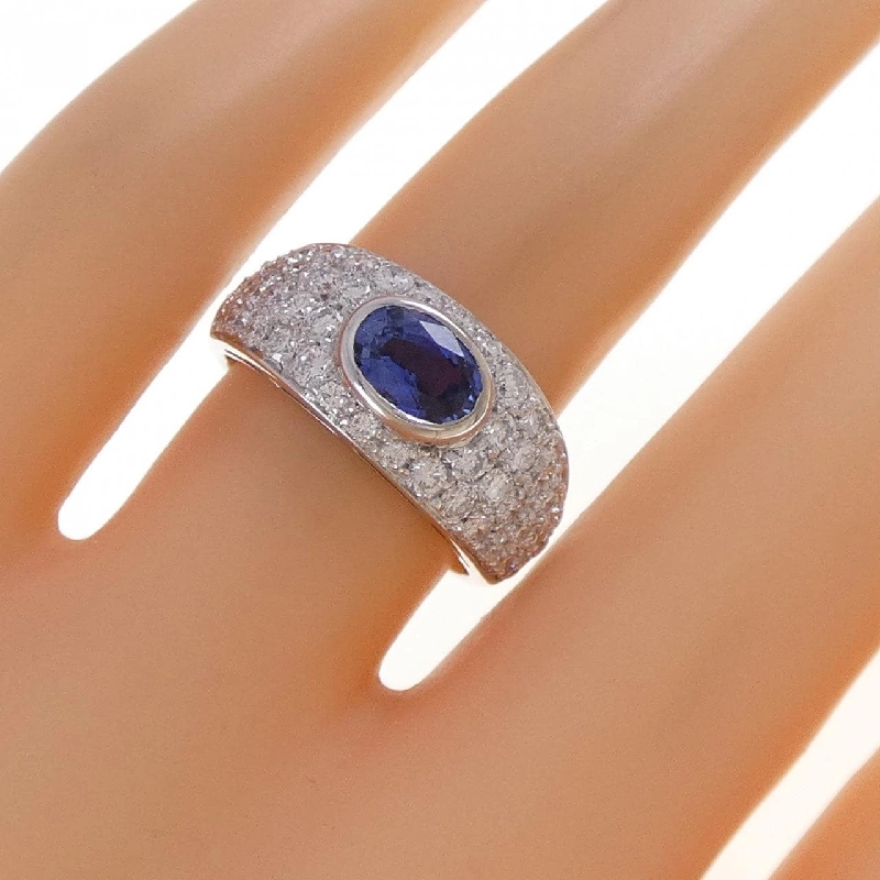 Nhẫn Sapphire Bulgari - Hàng hiệu Authentic 832788