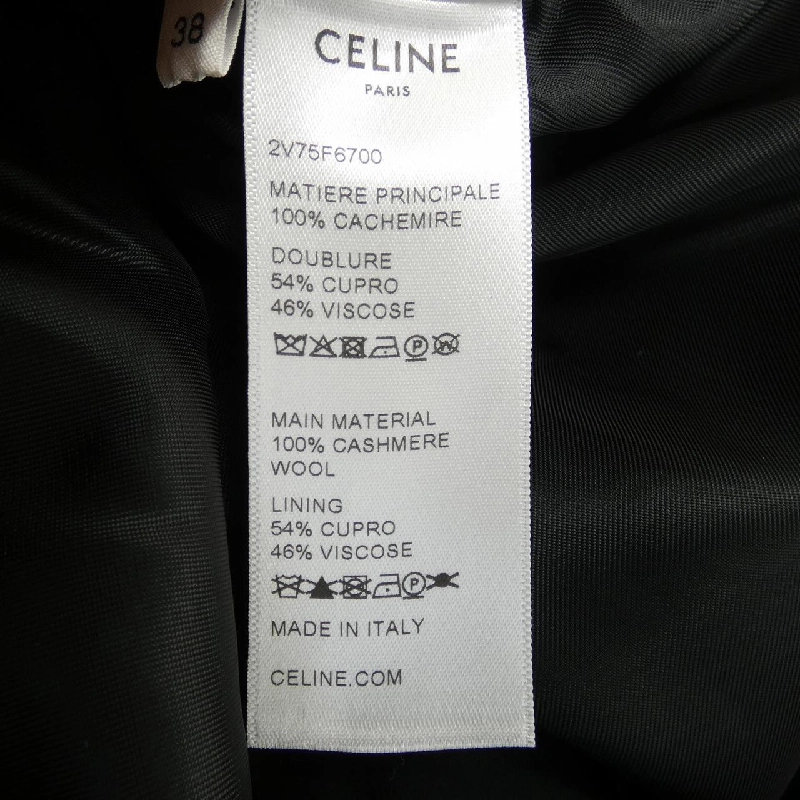 Áo khoác không cổ CELINE SPENCER CAPTAIN JACKET 2V75F6700 633984