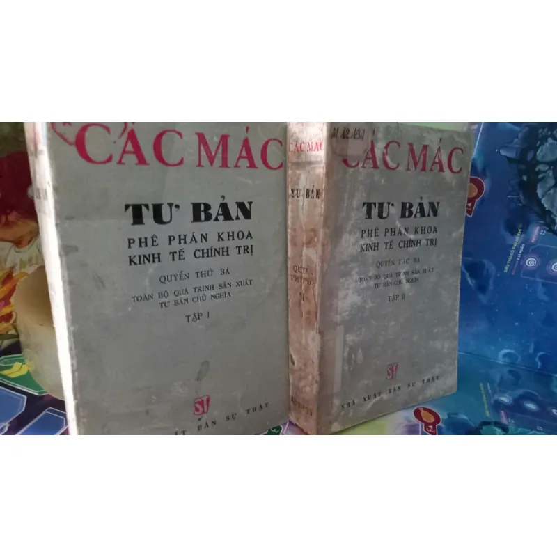 CÁC MÁC TƯ BẢN quyển 3 tập 1+2 1026415