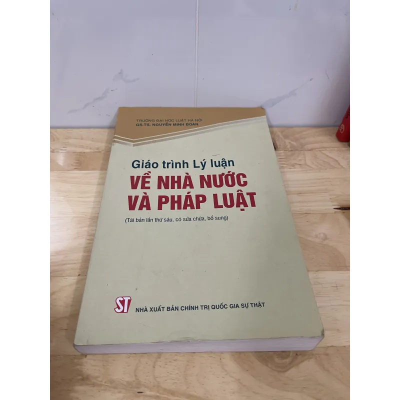Giáo trình về nhà nước và Pháp Luật  970406