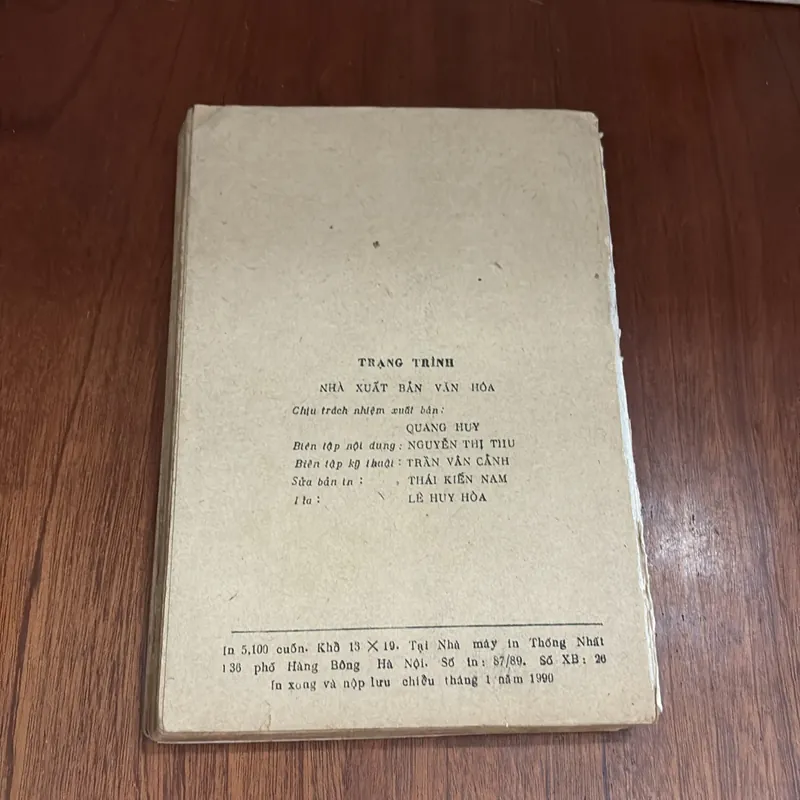 II Truyện Danh Nhân: Trạng Trình - Nguyễn Nghiệp - 1990 591181