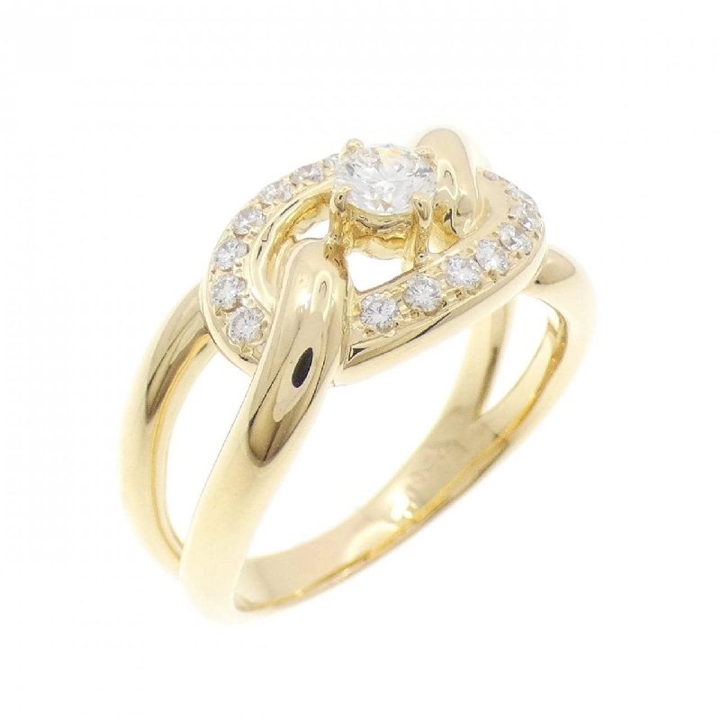 Nhẫn kim cương K18YG 0.44CT - Hàng hiệu Authentic 847338