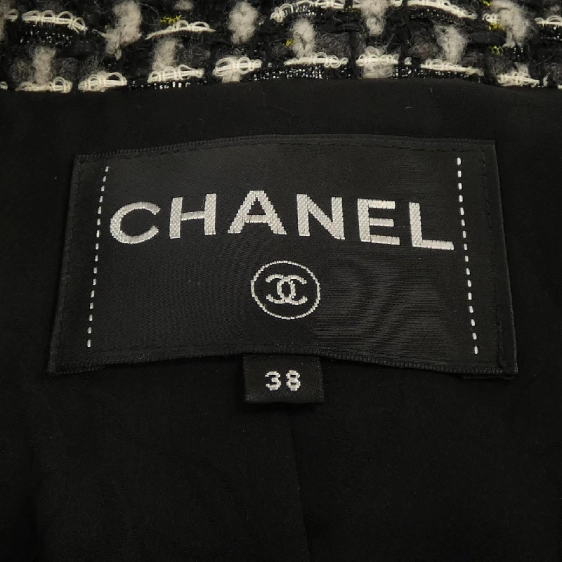 【Khuyến mãi】Áo khoác không cổ CHANEL 638736