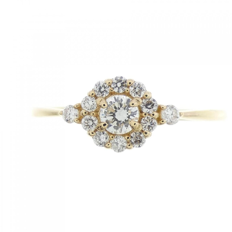 Nhẫn kim cương K18YG 0.22CT - Hàng hiệu Chính hãng 857461