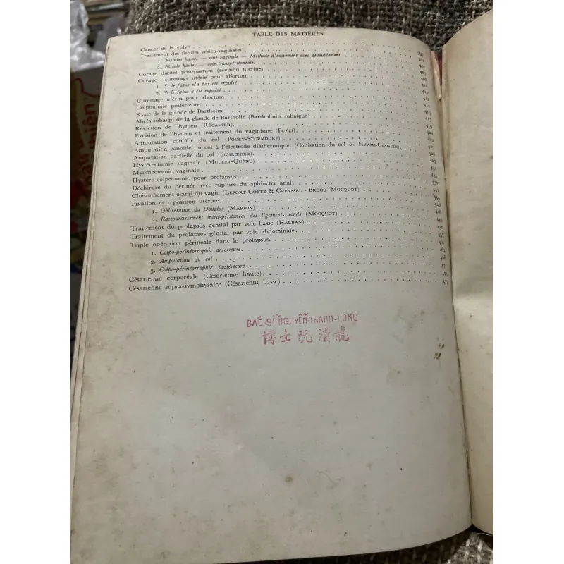 Kthuật phẫu thuật bằng hình ảnh -TECHNIQUE CHIRURGIEALE EN FIGURES G.JEANNENEY& J.MAGENDIE 1006345