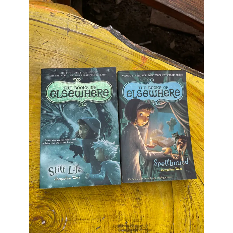 COMBO THE BOOKS OF ELSEWHERE- JACQUELINE WEST 556862