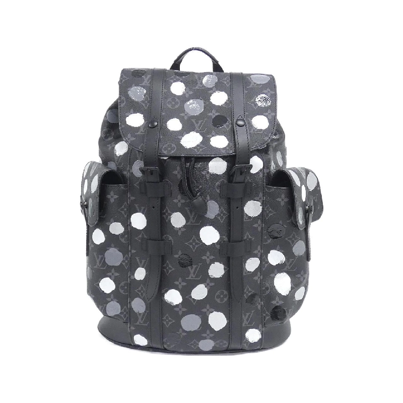 Ba lô Louis Vuitton Monogram Eclipse (LV X YK) Christopher MM M46403 608377