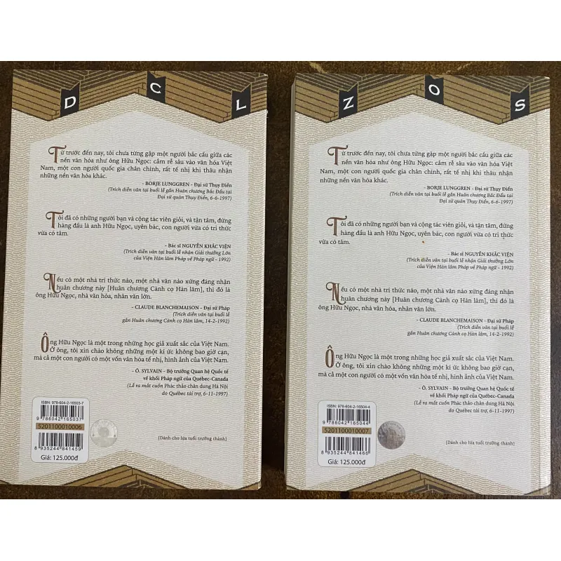 Cảo Thơm Lần Giở gồm hai quyển của nhà văn hóa Hữu Ngọc 1025451