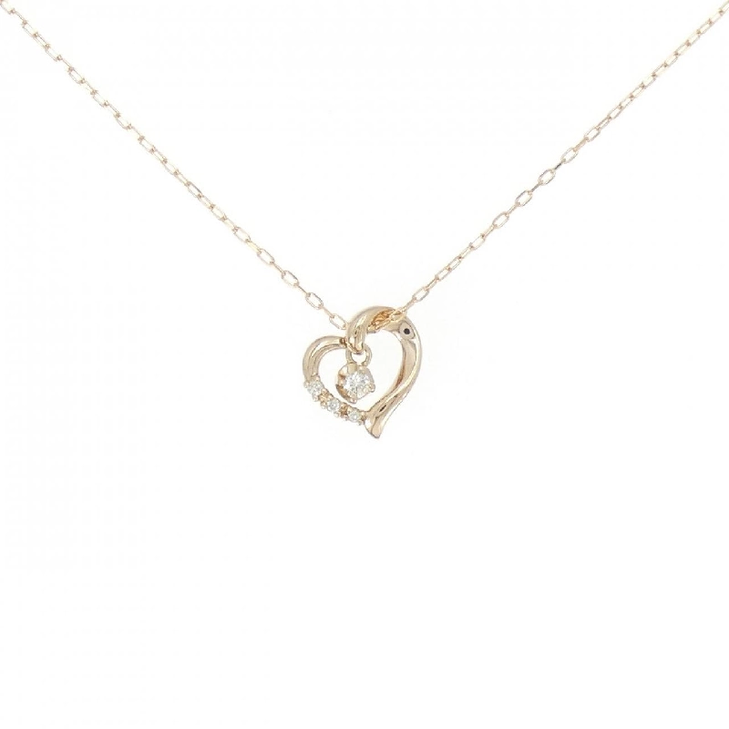 4゜C Hạt Kim Cương Dây Chuyền - Hàng hiệu Authentic 843675