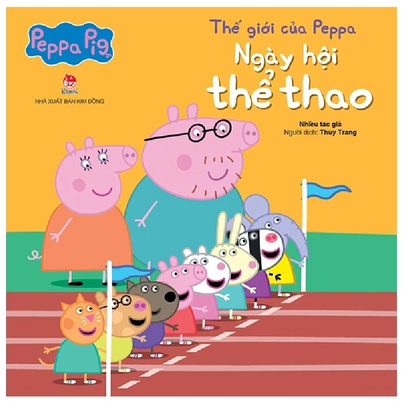 Thế Giới Của Peppa - Ngày Hội Thể Thao - Nhiều Tác Giả (Mới 100%) Truyện thiếu nhi, NXB Kim Đồng - SÁCH ĐẠI HỌC 487297