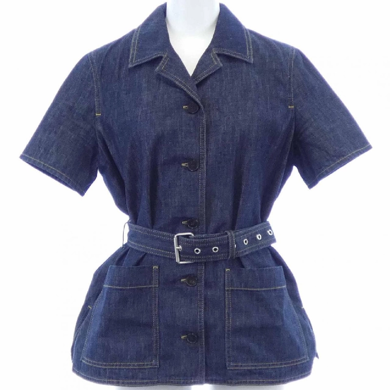 クリスチャンディオール CHRISTIAN DIOR 152V42A3440 Áo khoác denim - Hàng hiệu Authentic 820814