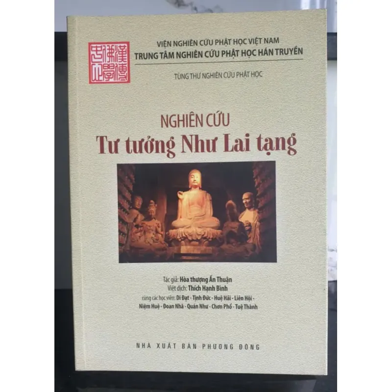 Sách Nghiên cứu Tư tưởng Như Lai tạng - Hòa thượng Ấn Thuận mới 100% 643300