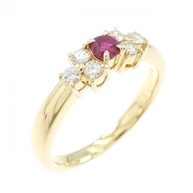 Nhẫn Ruby Mikimoto 0.11CT - Hàng hiệu Chính hãng 837921