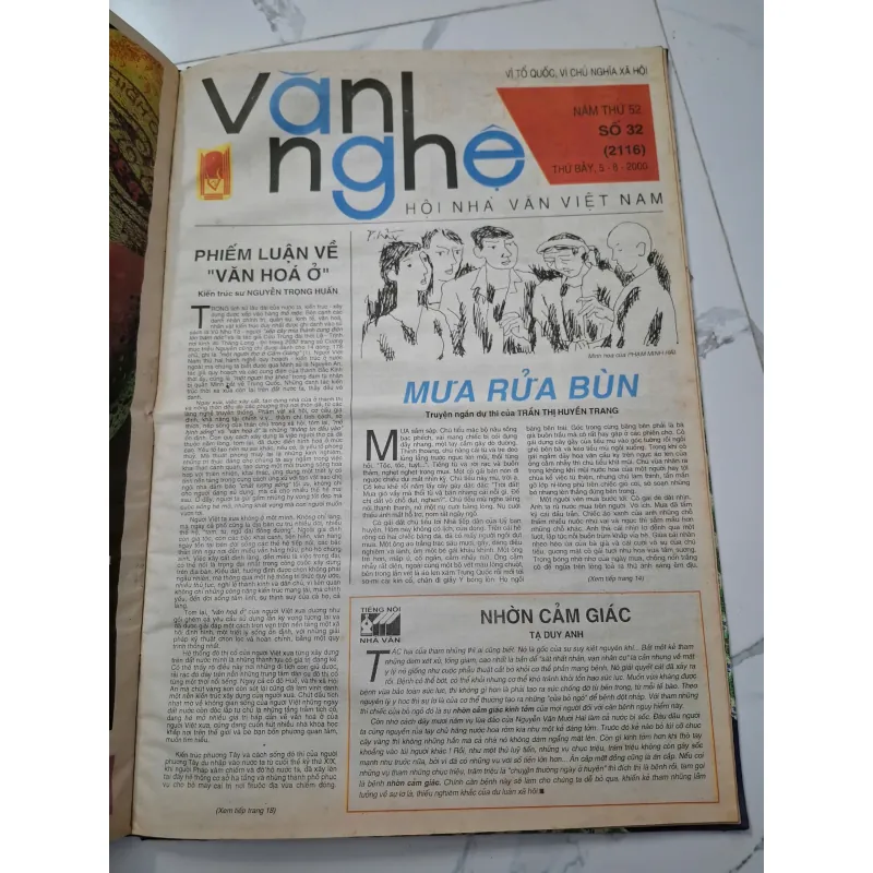 Báo Văn Nghệ 2000 số 17 đến số 35 799227