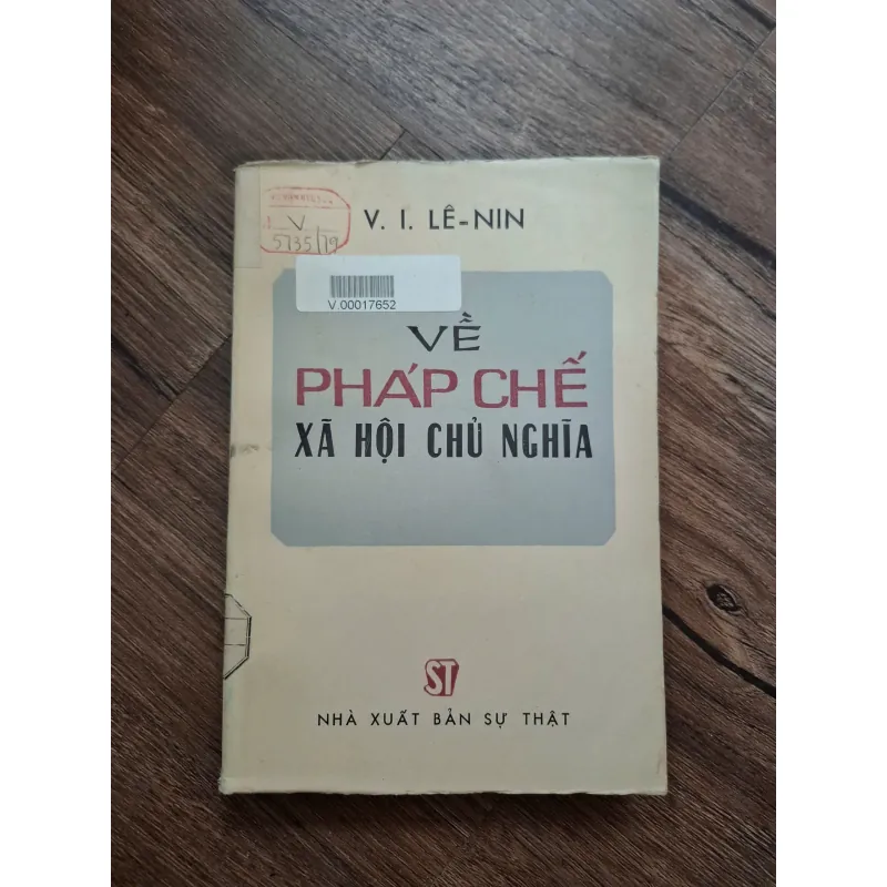 Về Pháp Chế Xã Hội Chủ Nghĩa - V. I. Lê-Nin 715943