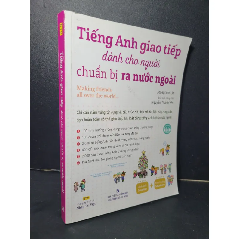 [Sách Cũ SCGR] Tiếng anh giao tiếp dành cho người chuẩn bị ra nước ngoài mới 90% bẩn nhẹ Josephine Lin HCM2205 HỌC NGOẠI NGỮ 677046