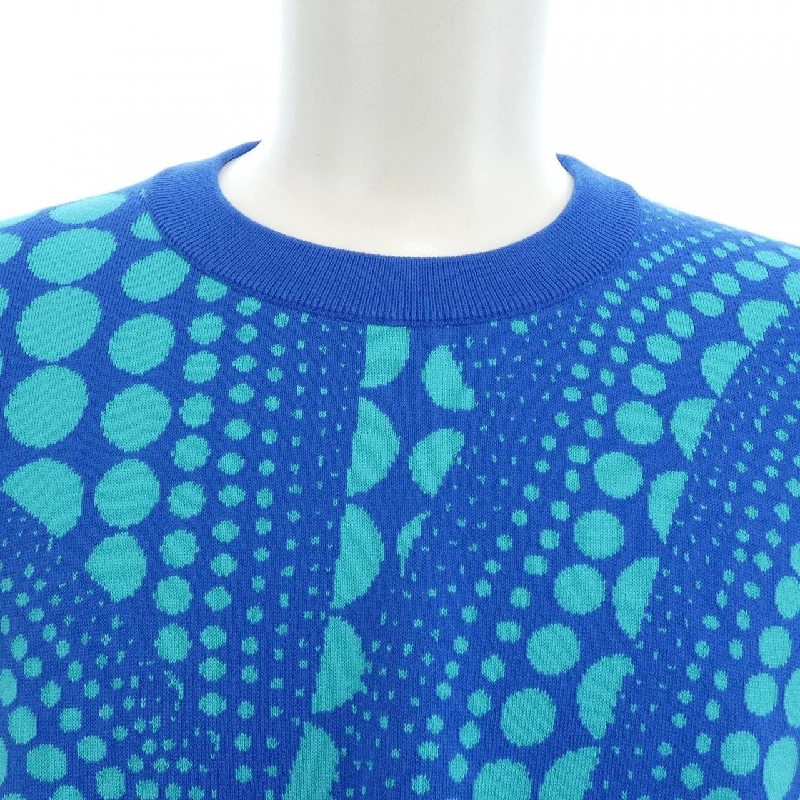 Louis Vuitton LOUIS VUITTON LV×YK Áo len cổ tròn toàn bộ hình bí ngô HON38WJL4 Yayoi Kusama - Hàng hiệu Chính hãng 893181