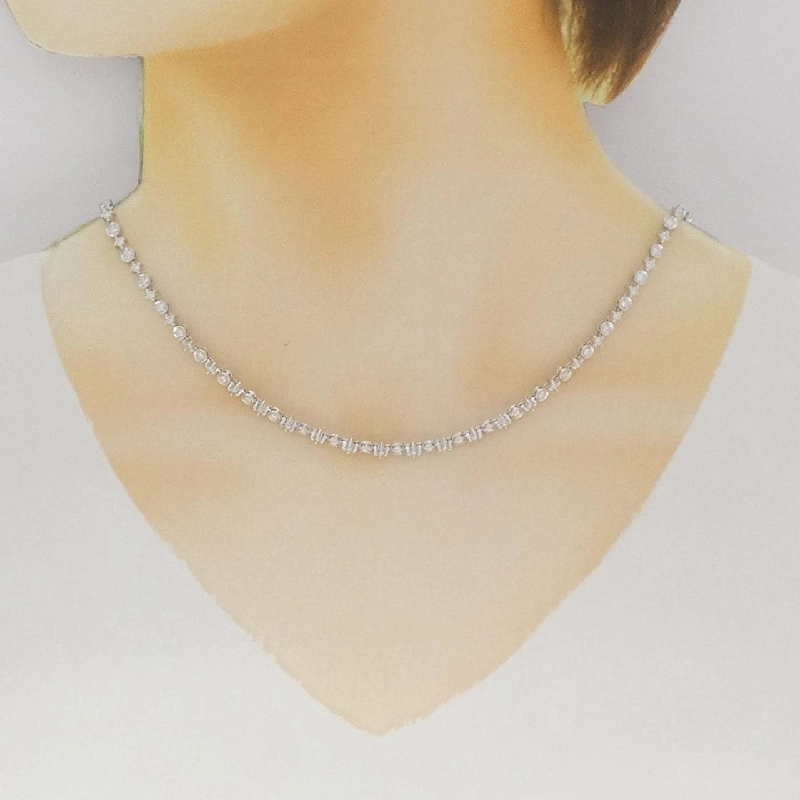 Dây chuyền kim cương LINE 3.86CT - Hàng hiệu Authentic 841811