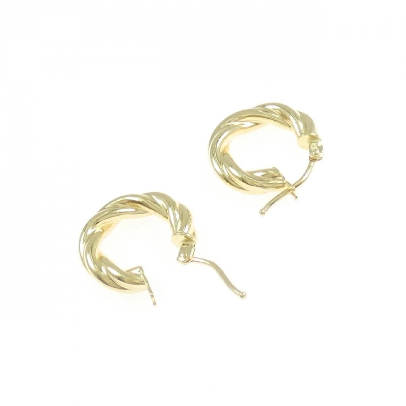 Bông tai hoop 750YG - Hàng hiệu Authentic 867341